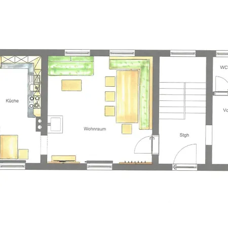 Apartmán Alpenvereinshaus Pruggern