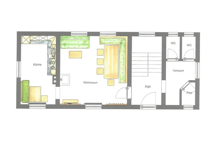 Apartmán Alpenvereinshaus Pruggern